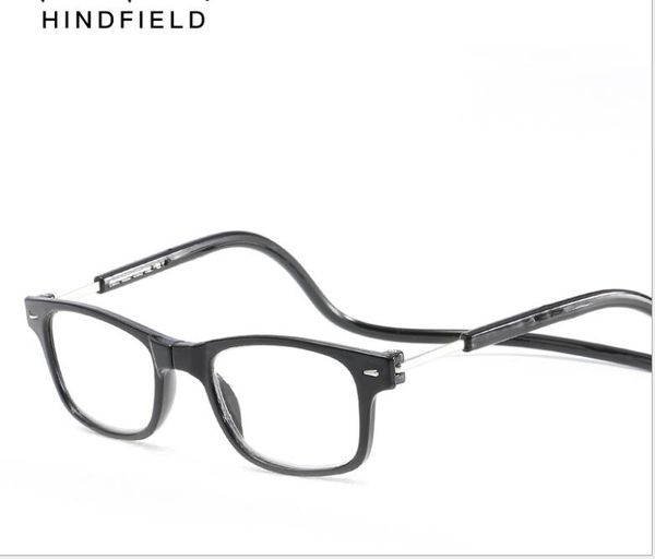 

2019 hanging neck special glasses for the elderly, White;black