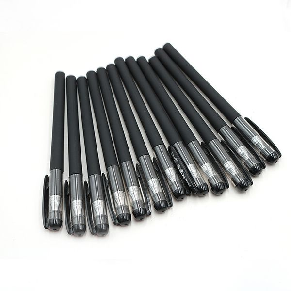 

black scrub neutral pen, can be used in the office study test students special pen