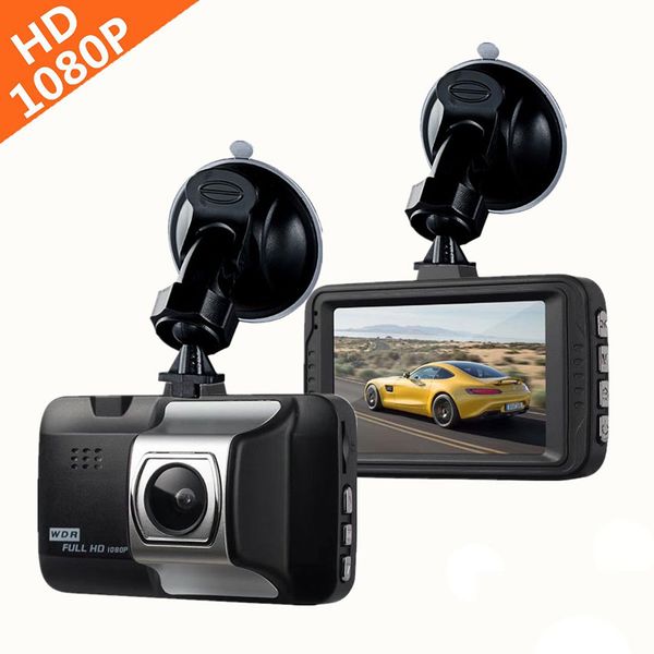 

original car dvr full hd 1080p 3 inch dash cam auto video registrator recorder 24h parking monitor g-sensor dashcam camcorder