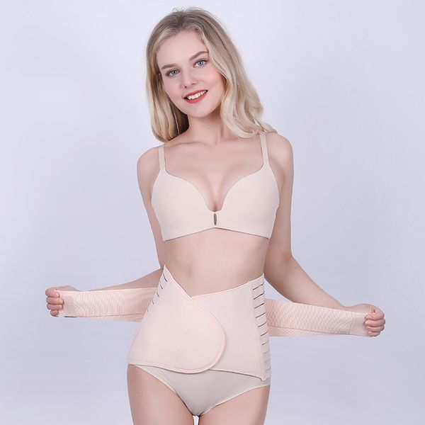 

postpartum waist shaper girdle 2-layer buckle body fitness vest abdoman shaping clothes waist belt corset 888#