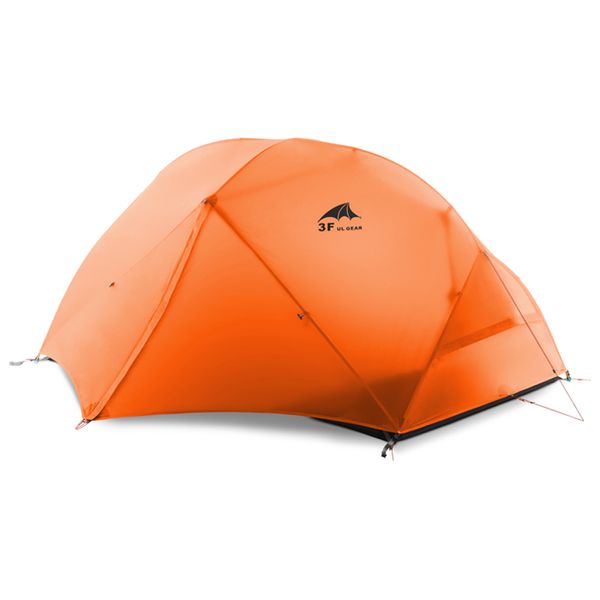 

3f outdoor piaoyun2 2 person 15d silicon coated three season double layer camping tent