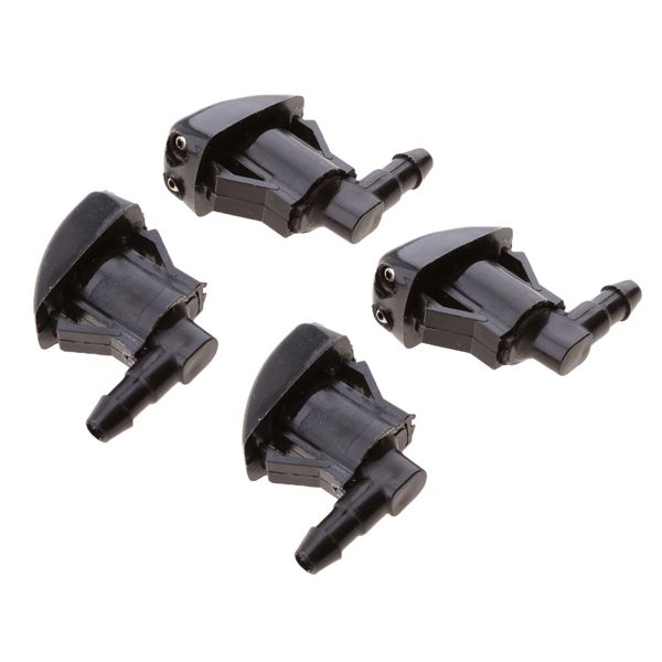 

2 pairs vehicle wind-shield wiper spray jet nozzle repair parts for toyota