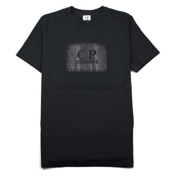 

Cp company patch logo tee black, White;black