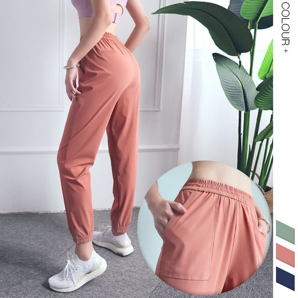 

2019 easy leisure time beauty work bodybuilding pants woman 0 thread defence static electricity run motion yoga pants, Black;blue