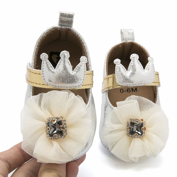 

baby designer shoes large floral crown kids designer shoes princess baby girl shoes Moccasins Soft First Walker Infant Shoe A2384
