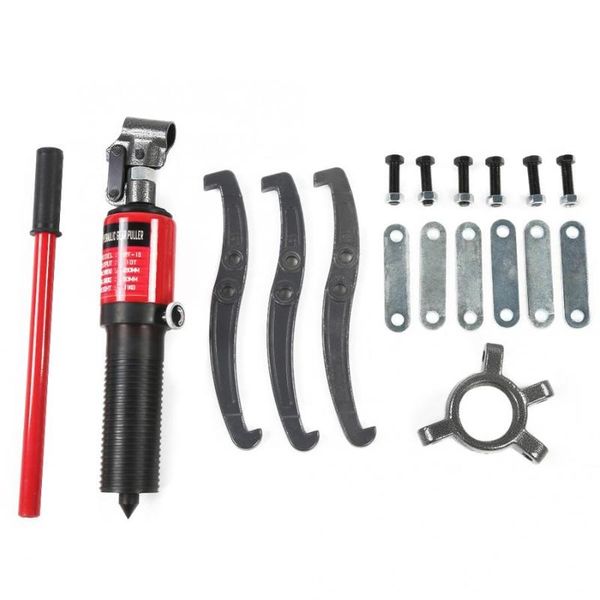 

10t hydraulic puller multifunctional hand tool set hydraulic gear puller pumps oil tube 3 jaws drawing machine