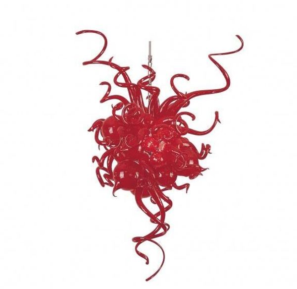 

contemporary lamps red colored flower ceiling lights art lighting hand blown murano glass chandelier led pendant light