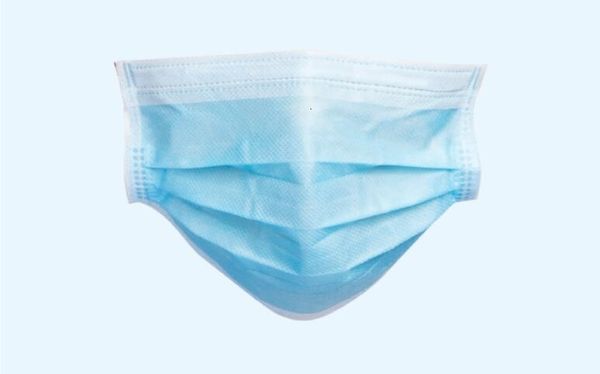 

dhl ship party blue earloop 3 layer dust face3 ply non woven air pollution mask ui3o