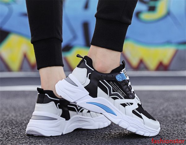 

2020 new casual shoes fashion trend men's shoes wild breathable outdoor wear-resistant running shoes sneakers