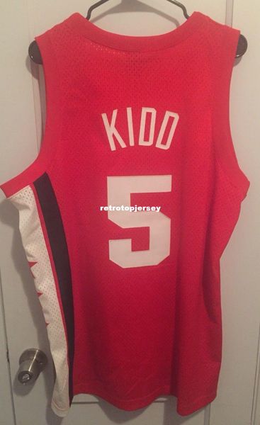 

wholesale jason kidd #5 men rewind sewn martin jefferson t-shirt vest stitched basketball jerseys ncaa, Black;blue