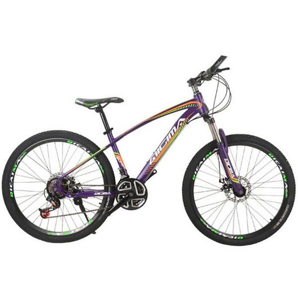 

26 inch high carbon steel 21 speed dual disc brake exercise bike mountain bike
