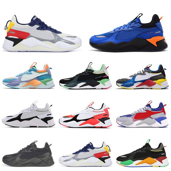 

rs-x reinvention chaussures men women casual shoes triple black bumblebee fuchsia running trainer sports sneakers size 6-11.5 wholesale