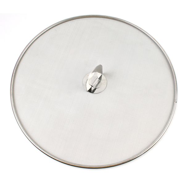 

oil resist pan lid splatter screen mesh stainless steel high temperature resistant pot cover cooking tool protective portable