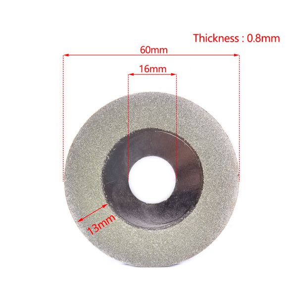 

2-50pac 60*16*0.8mm diamond cutting grinding disc polishing blade for angle grinder for grinding and cutting jade
