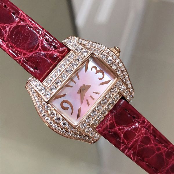 

full diamonds watch women quartz watch stylish ladies watches reloj mujer casual stainless steel clock gift for woman, Slivery;brown