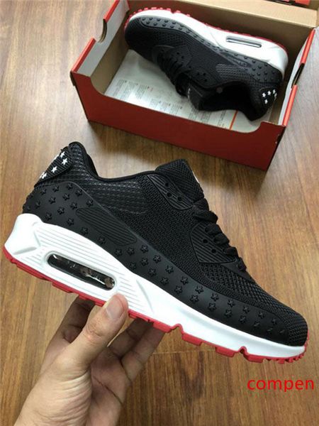 

new kpu 90 running shoes for men sport trainer chaussures men black white triple s 90s man designer shoes fashion sneakers size 40-45