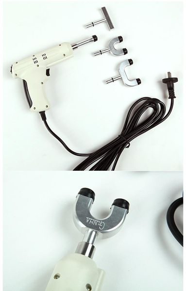 

new professional original 4 heads chiropractic adjusting instrument /impulse adjuster/electric correction gun activator massager