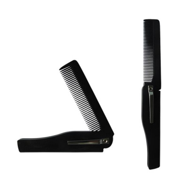 Hair Brushes Mens Womens Beauty Handmade Folding Pocket Clip Hair