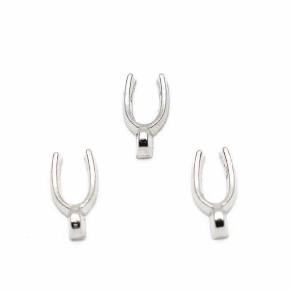 

new novelty 20pcs/lot silver antler alloy floating charms living glass memory floating lockets charms for diy accessory, Bronze;silver