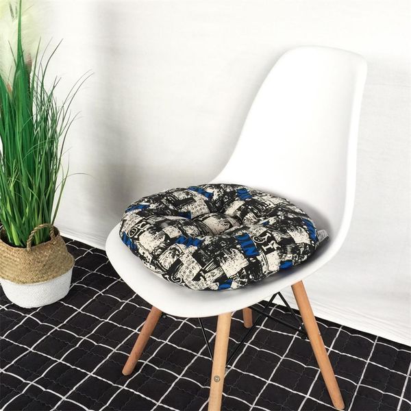 

round cushion 40x40cm home office chair cushion tatami circular decoration cushions for sofa seat coussin decoratif cd