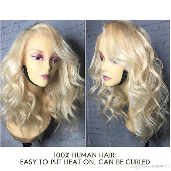 613 Blonde Full Lace Wigs Human Hair Wig Glueless Brazilian
