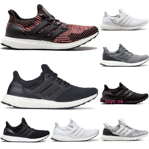 

3.0 4.0 ultra running shoes men women core triple black white oreo cny primeknit designer trainer sports sneakers size 36-47 discount