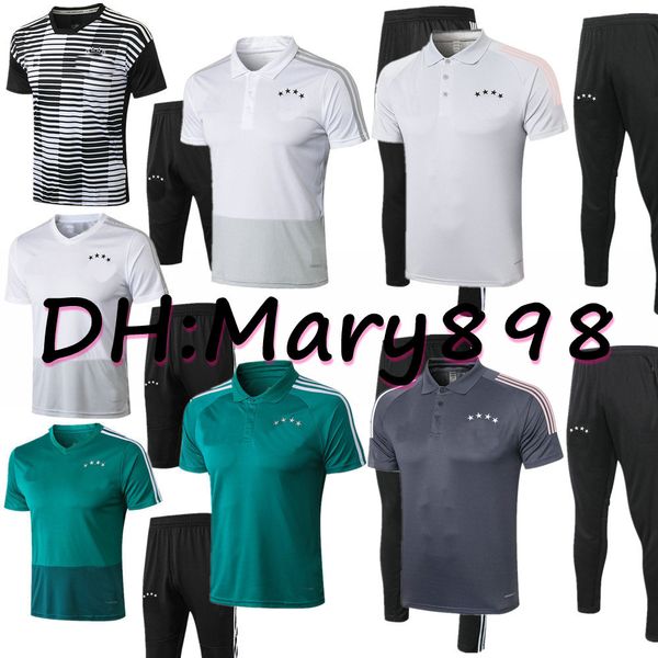 

new 2020 germany soccer wear kroos hummels reus muller werner 2020 soccer sets/tracksuits kits size s m l xl, Black