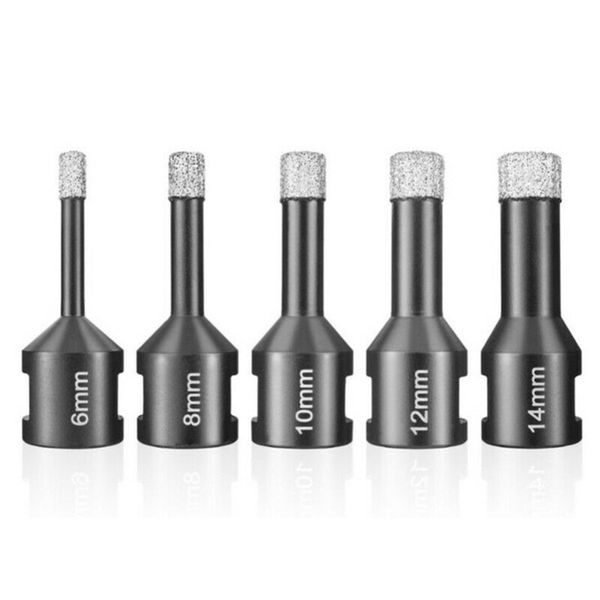

m14 thread dry diamond core drill bits for porcelain granite tile glass marble 6-14mm opener
