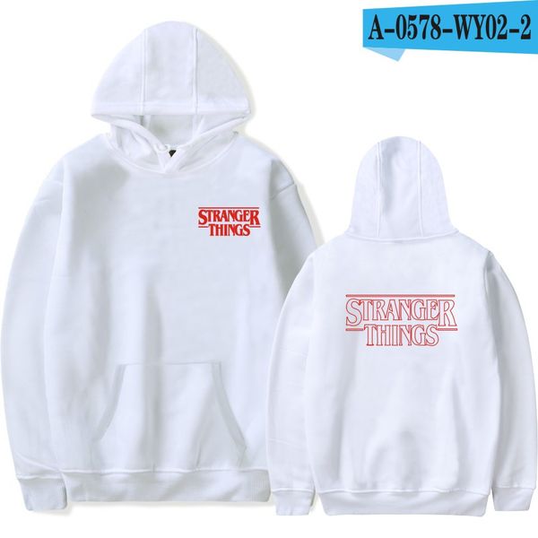 

2019 trendy faces stranger things hooded mens hoodies and sweatshirts oversized st for autumn with hip hop winter hoodies men brand, Black