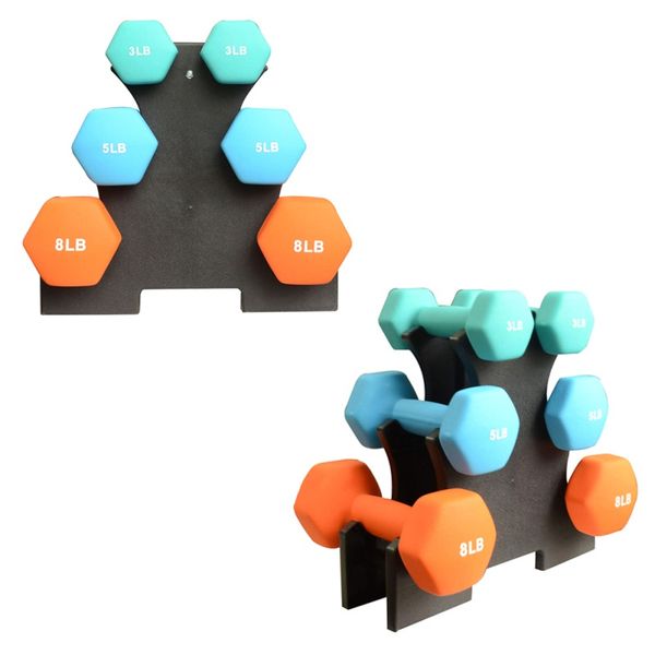 

1pcs dumbbell bracket triangle small leaves big leaves different shapes dumbbell bracket fitness equipment accessories