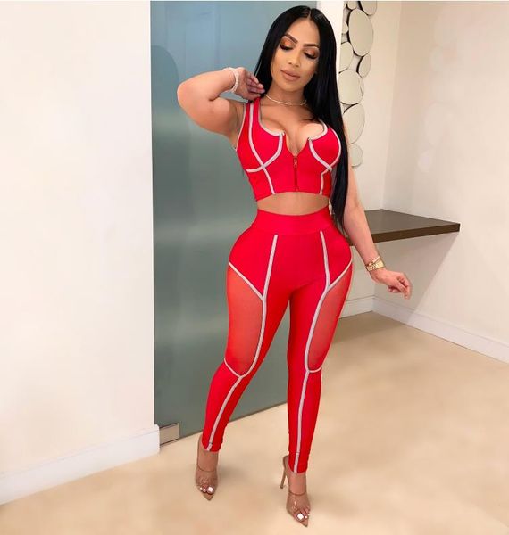 

2 piece woman yoga set gym suits active wear running workout clothes for women fitness tight exercise yoga patchwork mesh athletic set, Gray