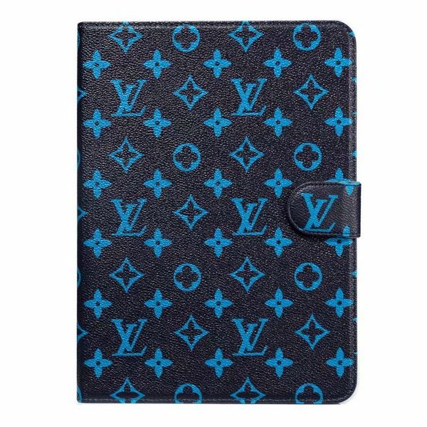 

new designer luxury ipad case for ipad pro 12.9 /air 10.5/ipad2 3 4 5 6 /mini1 2 3 4 leather card holder classic wallet cover for ipad 10.2