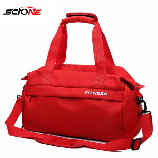 

waterproof dry wet separation gym bag women fitness yoga mat men training hand bag swimming crossbody outdoor sport bags xa47g