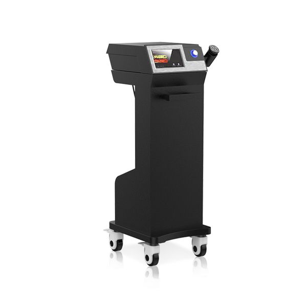 

anti-aging quantum cavitation rf vacuum skin tightening face lifting body slim machine with 3 head, Black;white