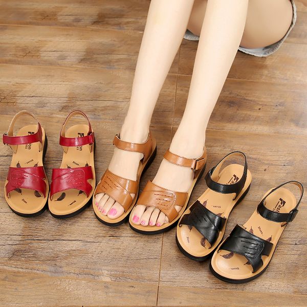

ladies fashion casual shoes summer sandals slipper beach shoes black non-slip rubber sole women shoes work/home flat heel platforms t8108