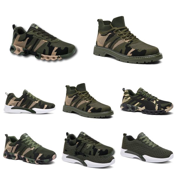 

espadrilles non-brand chaussures designer shoes men women running shoes camouflage army green outdoor trainer siez 36-44 title 28, White;red