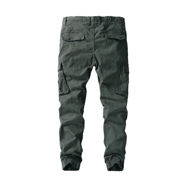 

2020 brand new mens tactical pants multiple pocket military urban tacitcal cargo pants trousers men slim fat cargos, Black