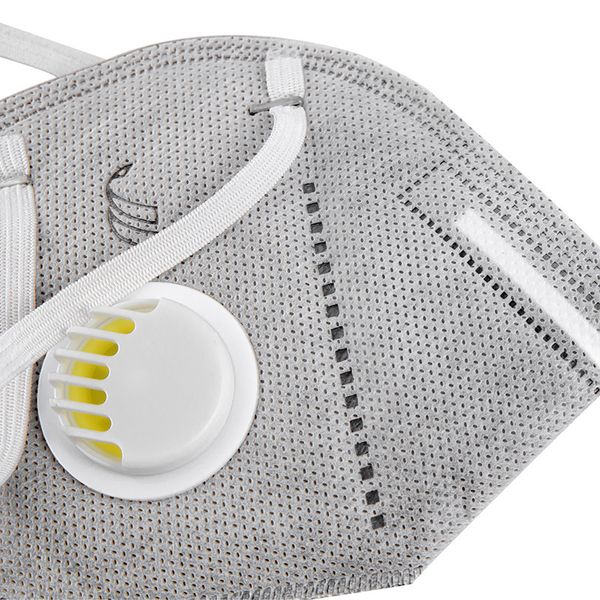 

5/10pcs kn95 folding valved dust mask pm2.5 anti virus formaldehyde bad smell bacteria proof face mouth mask safe breathable