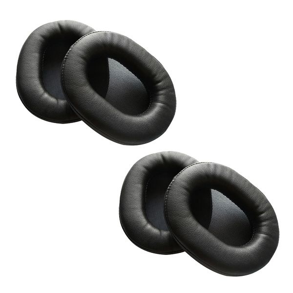 

2pair headphones ear pads cushion cover for sony mdr-1r 1rnc 1rmk2 black