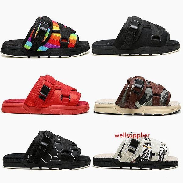 

new brand visvim slippers fashion shoes man and women lovers casual shoes slippers beach sandals outdoor slippers hip-hop street sandals
