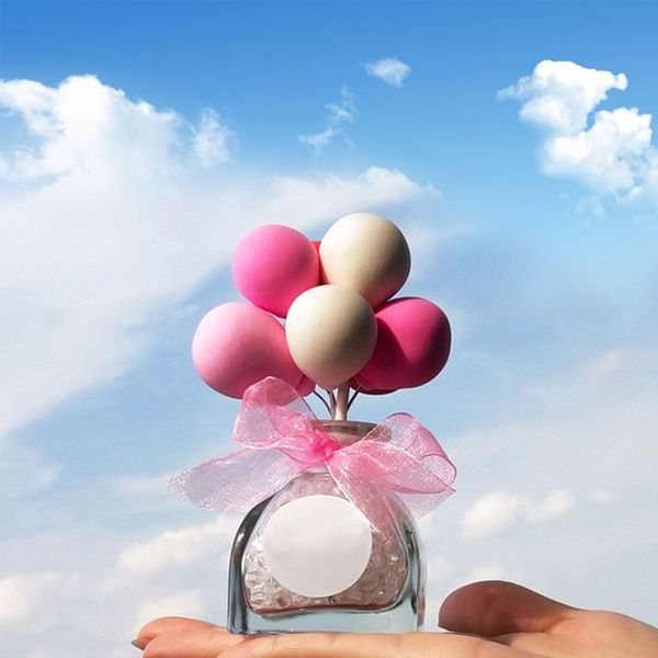 

confession balloon car decoration car perfume seat color cartoon cute glass bottle interior lovely modelling perfume bottle