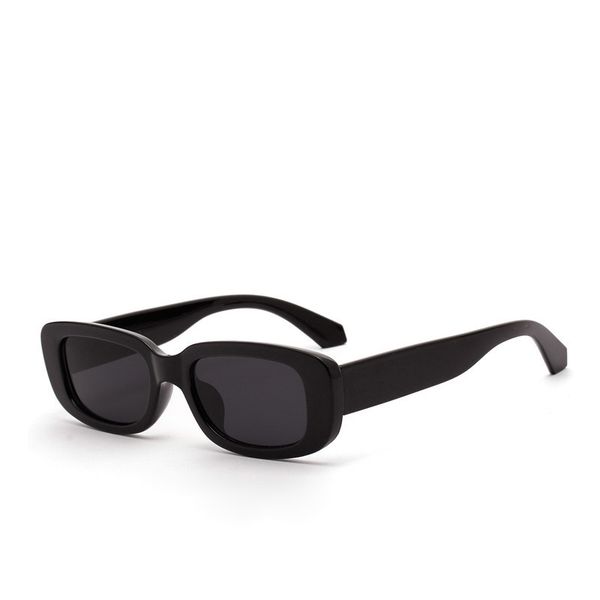 

2020 new fashion vintage sunglasses women brand designer retro sunglass rectangle sun glasses female uv400 lens eyewears, Blue