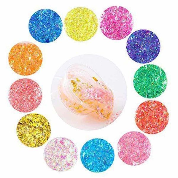 

106pcs diy for slime making kit colorful foam ball granules flat beads gold powder candy paper polymer clay set toy for kid gift