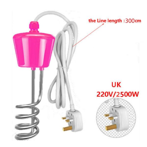 

2500w suspension immersion water heater component boiler for inflatable pool 3m