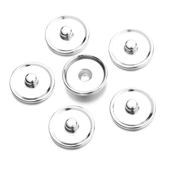 

noosa chunks snap jewelry accessories findings components 12mm 16mm 18mm metal snap buttons for make glass snap button base fittings, Bronze;silver