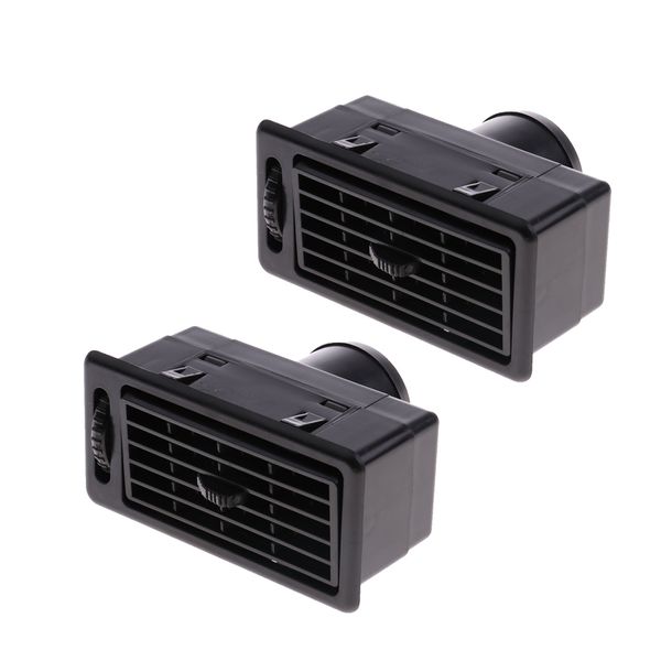 

2 pieces car truck rv atv heat ac air exhaust vent dash ventilation outlet