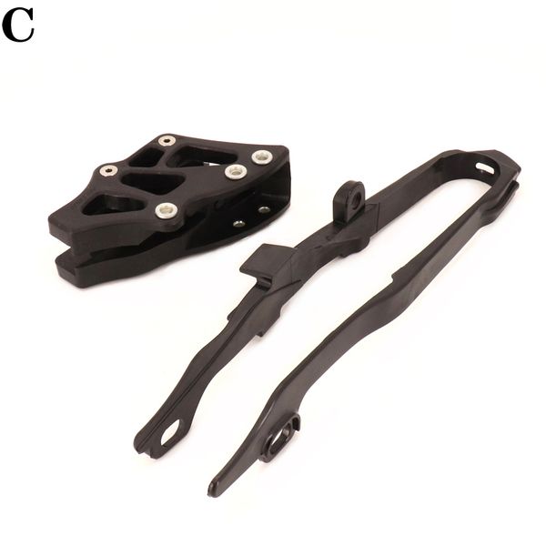 

rear plastic guard protector with chain slider guide for crf250r crf450r crf450x 07-14 motocross dirt bike motorcycle