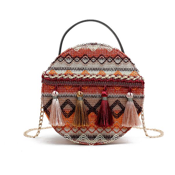 

handbags women bags designe national style bohemia handbags tassels color shoulder bag for women messenger bags