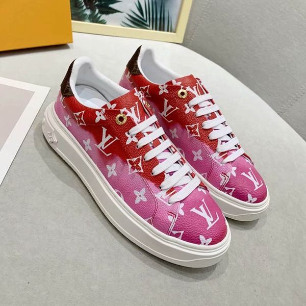 

Новые женские ESCALE TIME OUT SNEAKER роскошные дизайнерские туфли 1a7ulr кроссовки толстые низкие туфли эксклюзивная синхронизация высокое качество