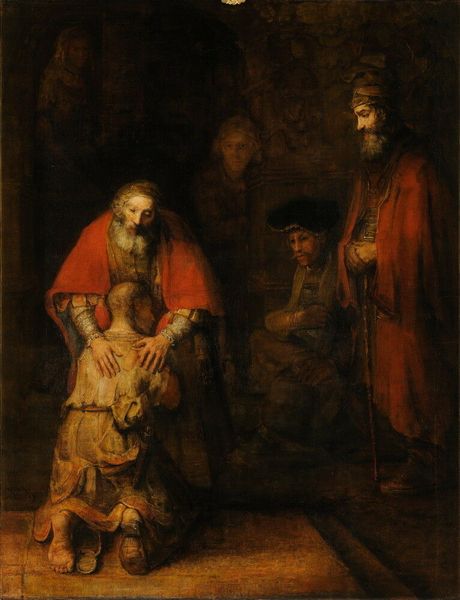 

rembrandt the return of the prodigal son home decor handpainted &hd print oil painting on canvas wall art canvas pictures 191107